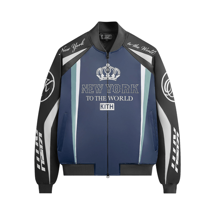 Kith Roy Racing Nylon Bomber Jacket "Nocturnal"