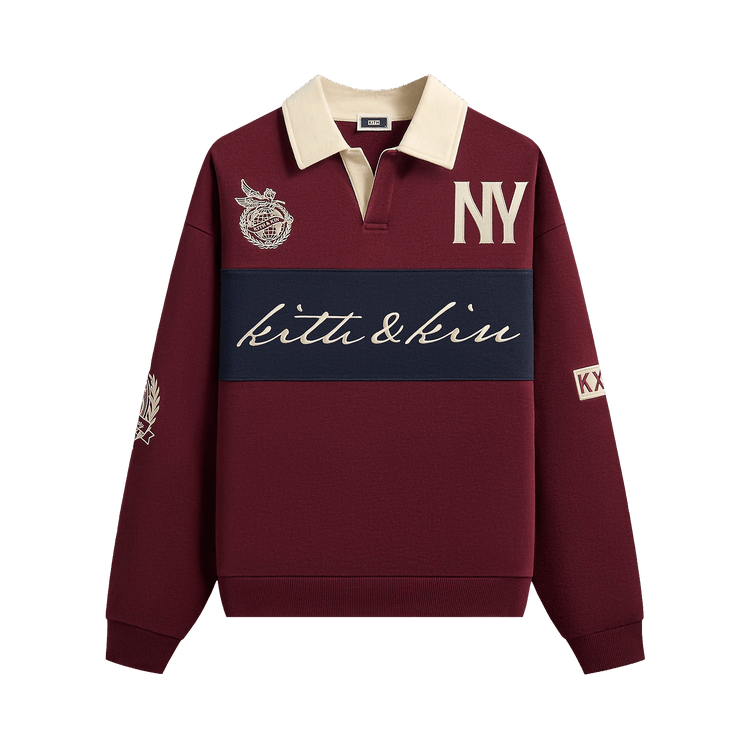 Kith Autograph Nelson Rugby Pullover "Magma"