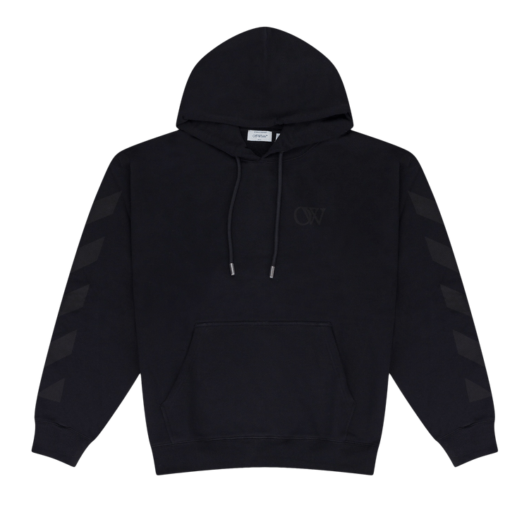 Off-White Diagonal Skate Hoodie "Black"