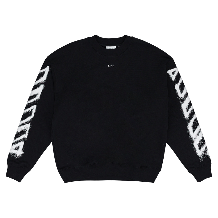 Off-White Spray Can Arrow Crewneck "Black"