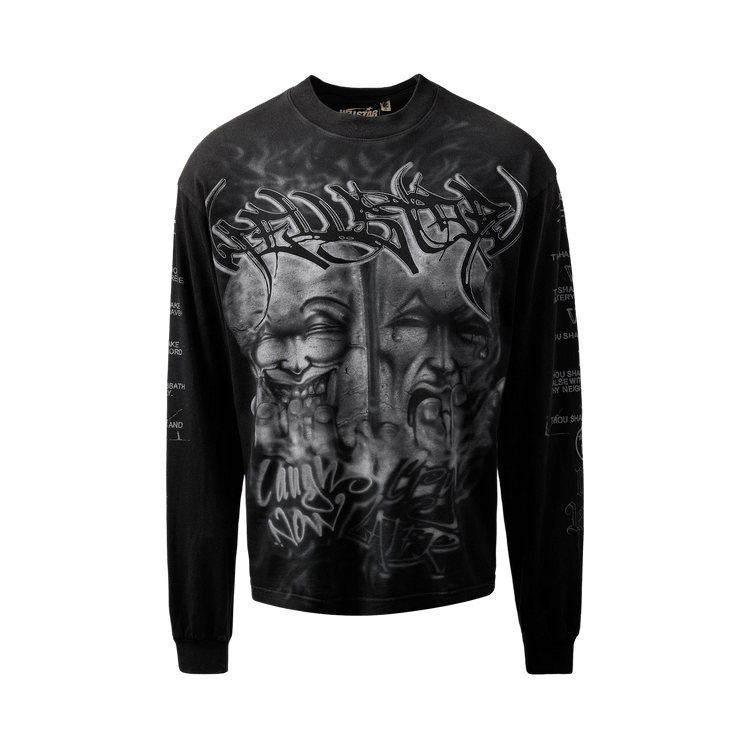 Hellstar Laugh Now Cry Later Long-Sleeve "Black"