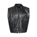 Earthling VIP Rage Leather Vest "Black"