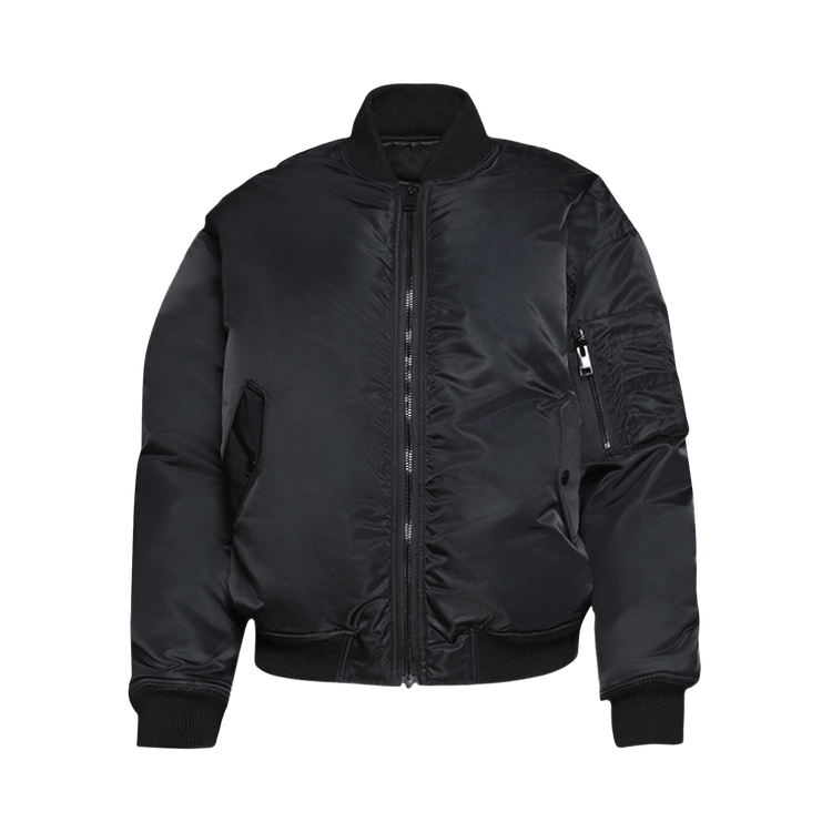 FRAME Denim The Smoke Bomber "Black"