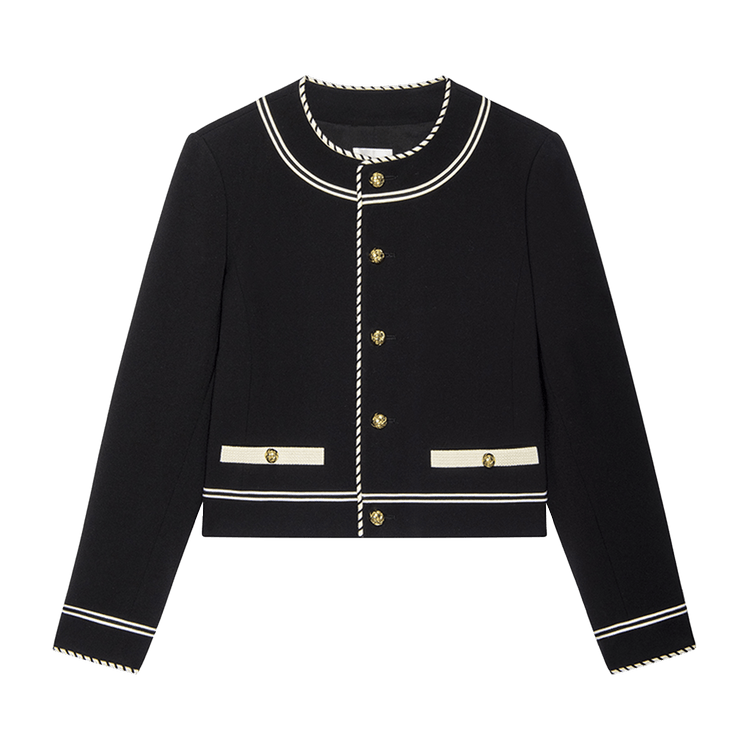 FRAME Denim The Prim Jacket "Black"