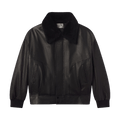 FRAME Denim The Nightcap Bomber "Black"