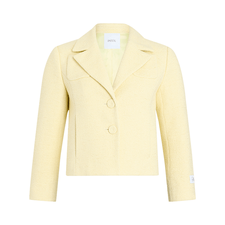 Patou Tailored Short Jacket "Limelight"