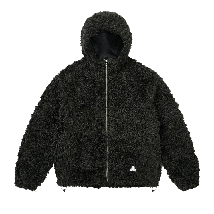 Palace Furry Fleece Jacket "Black"