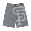 Palace x San Francisco Giants Denim Short "Stone Wash"