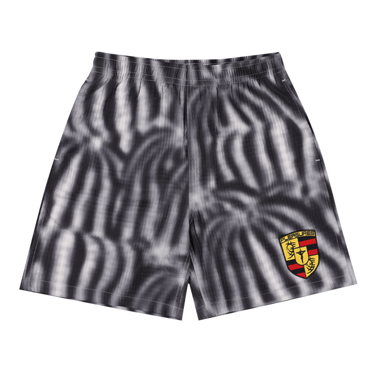 Pleasures Marble Active Shorts "Grey"