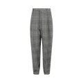 Gucci Tapered-Leg Plaid Trousers "Grey/Beige"