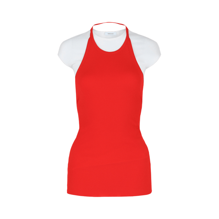 Ferragamo Laye Top "Red"