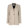 Ferragamo Single Breasted Blazer "Bone"