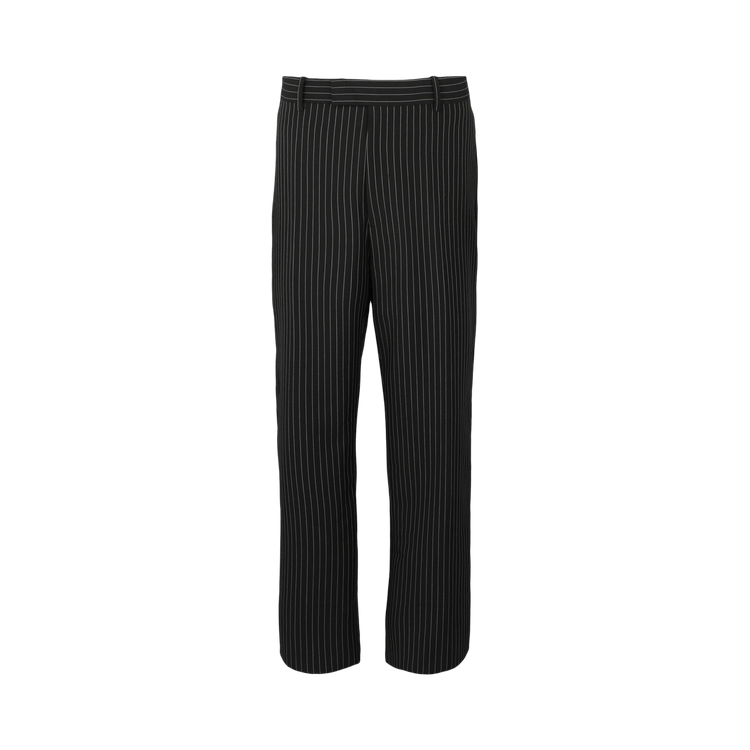 Ferragamo Pinstripe Trousers "Black"