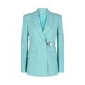 Givenchy Fitted U-Lock Jacket "Aquamarine"