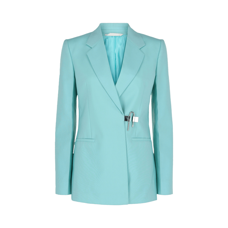 Givenchy Fitted U-Lock Jacket "Aquamarine"