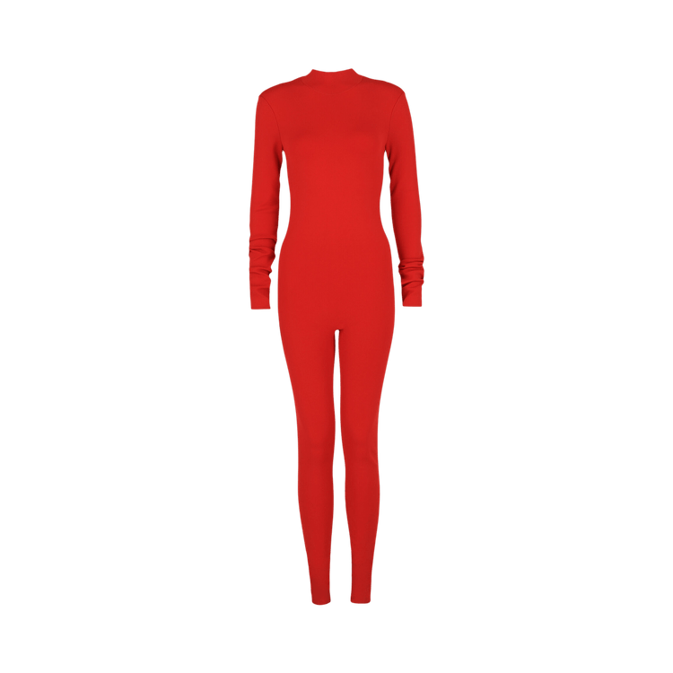 Ferragamo Fitted Jumpsuit "Red"