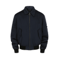 Ferragamo Gancini Padded Bomber Jacket "Blue"