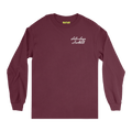 Saturdays Football Worldwide Long-Sleeve T-Shirt "Maroon"