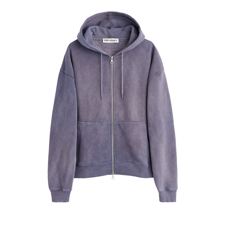 Our Legacy Rascal Hood "Antique Amethyst Star Fleece"