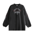 Vetements Metal Long-Sleeve Sweatshirt "Black"