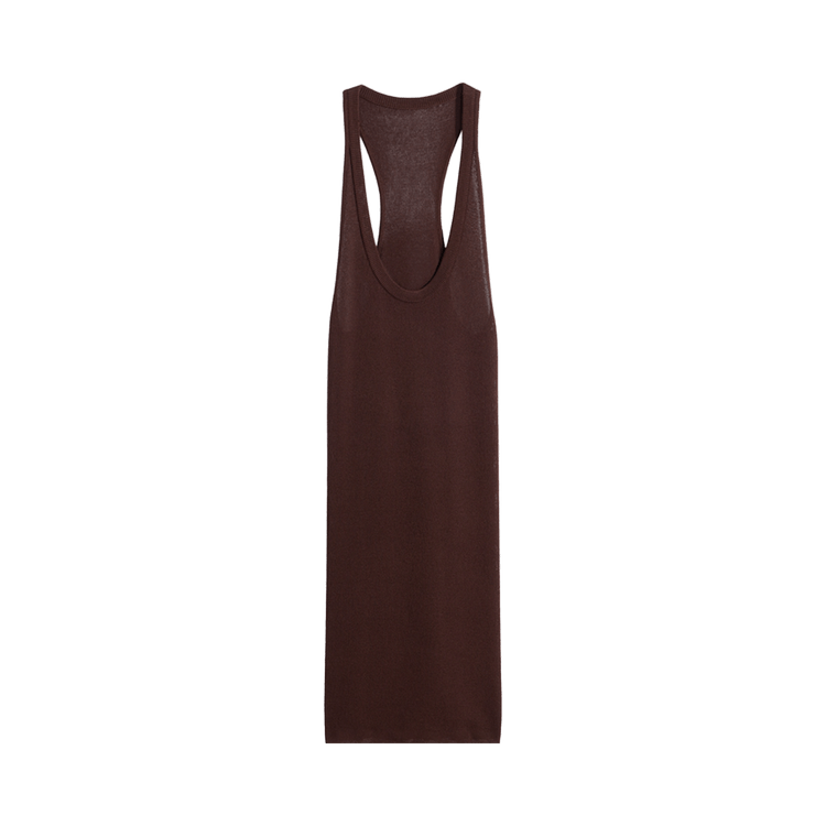 Lemaire Tank Top Mini Dress "Fig"