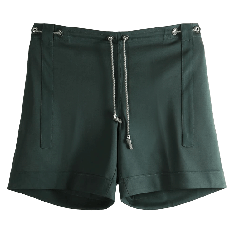 Kiko Kostadinov Light Wool Kyan Shorts "Scarab"