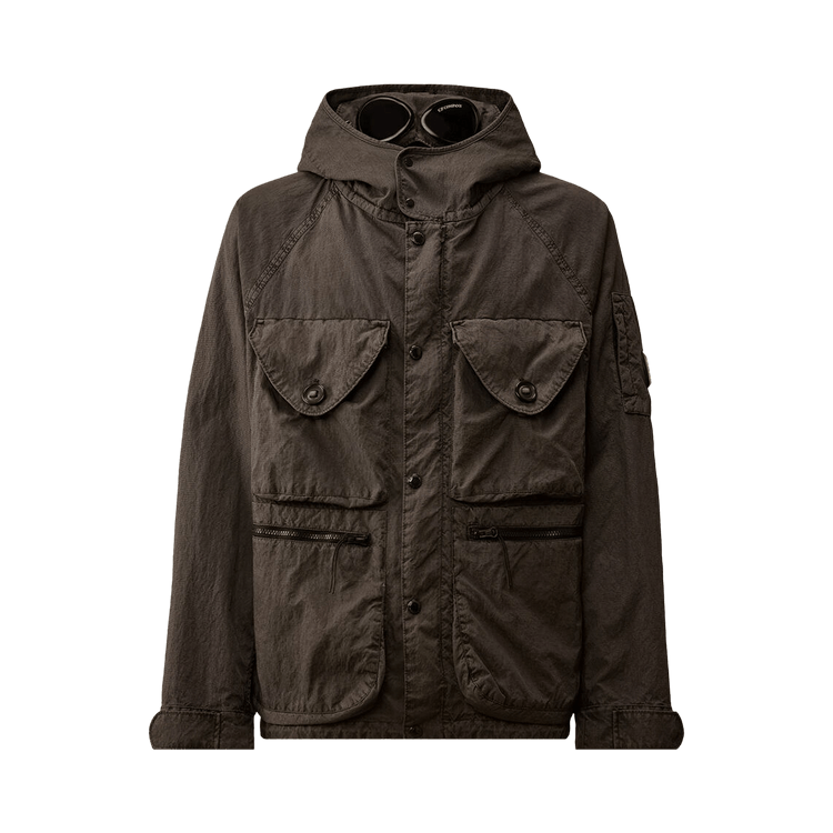 C.P. Company Panama-R Mixed Goggle Jacket "Gunmetal"