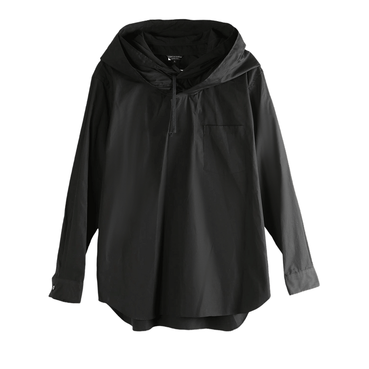 Comme des Garçons Homme Plus Long-Sleeve Hoodie "Black"