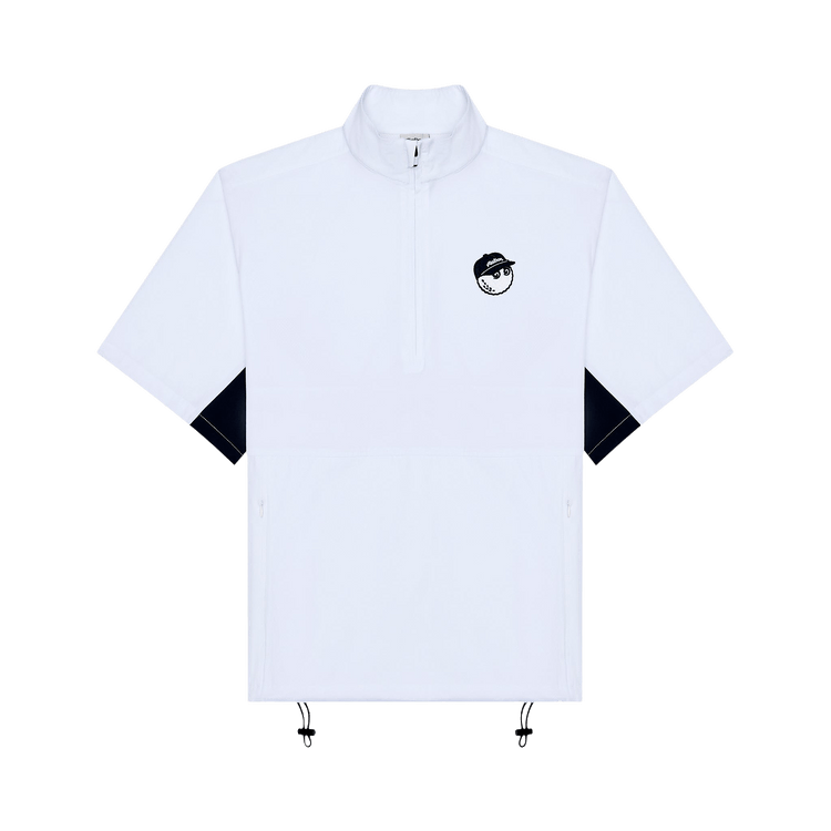 Malbon Pine Windshirt  "White"