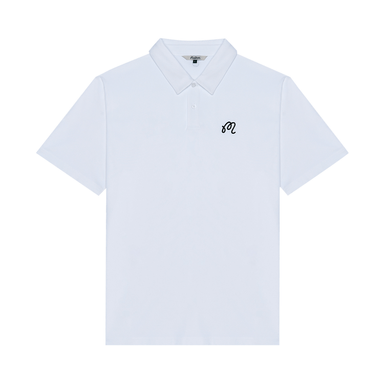 Malbon Fairway Polo T-Shirt "White"