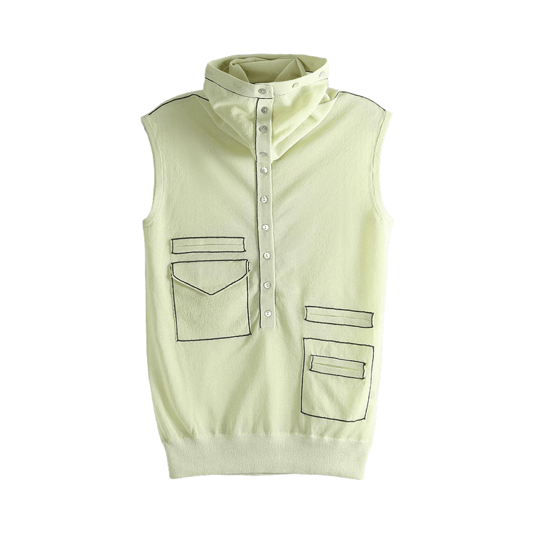 Kiko Kostadinov Kreiner Knit Rollneck "Pastel Green"