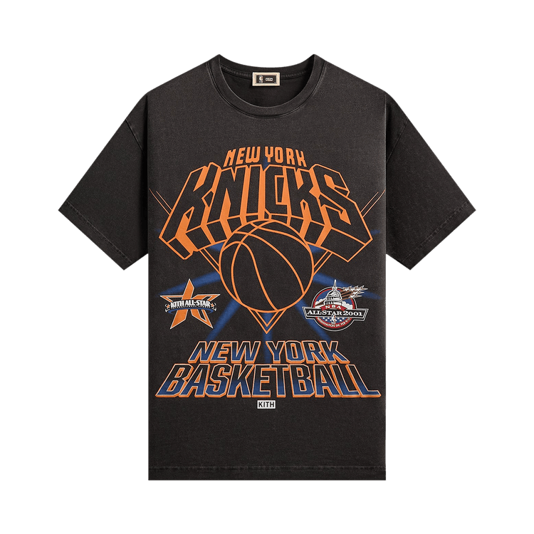 Kith For NBA All-Star New York Knicks Vintage Tee "Black"