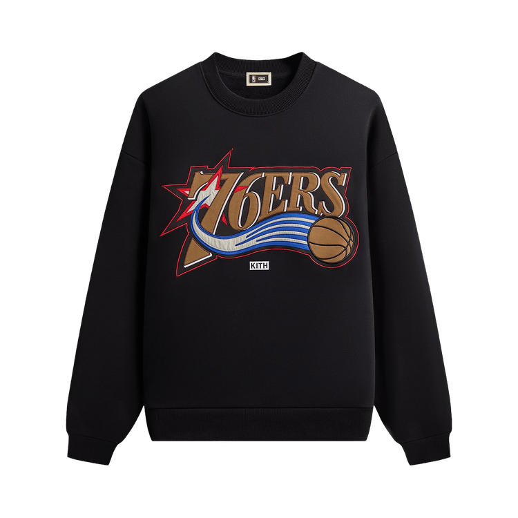 Kith For NBA All-Star Philadelphia 76ers Nelson Crewneck "Black"