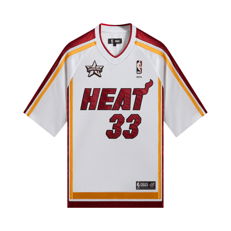 Kith For NBA All-Star Miami Heat Leon Shirt "White"