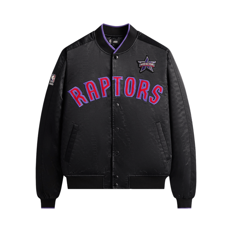 Kith For NBA All-Star Toronto Raptors Bomber Jacket "Black"