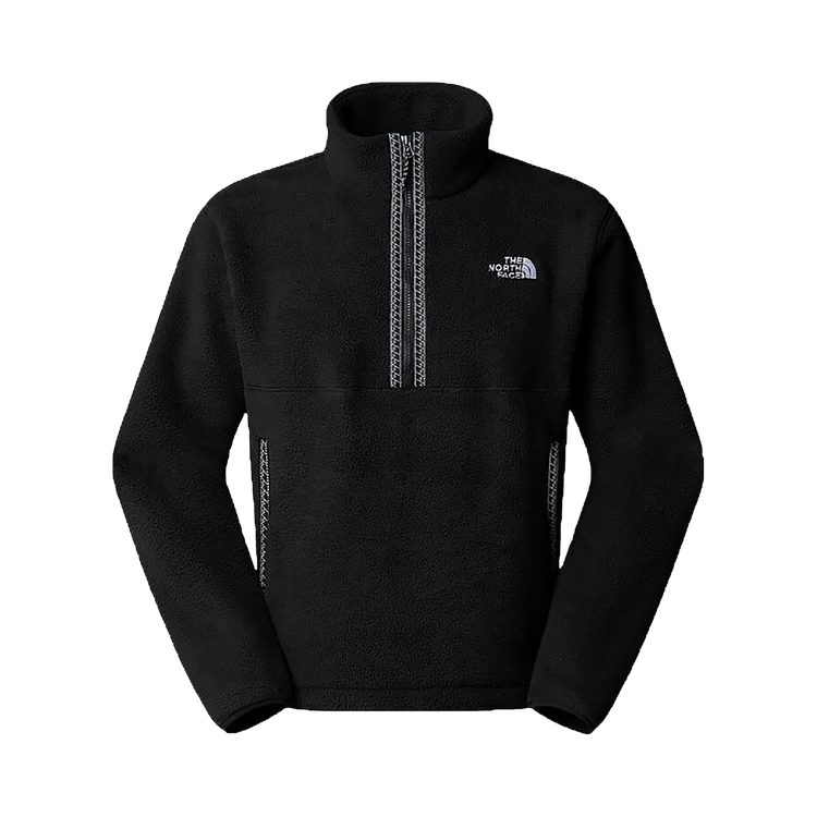 The North Face TNF Fleeski Quarter Zip Pullover "TNF Black/TNF Black"