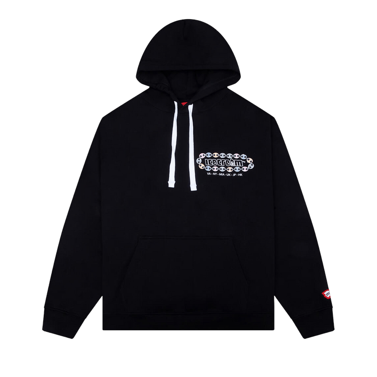 Icecream Chain Hoodie "Black"