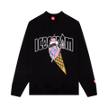 Icecream Cone Man Sweatshirt "Black"