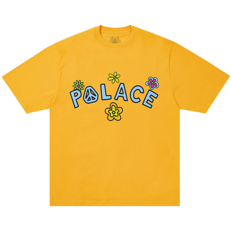 Palace Me Myself And Tri T-Shirt "Sunny Yellow"