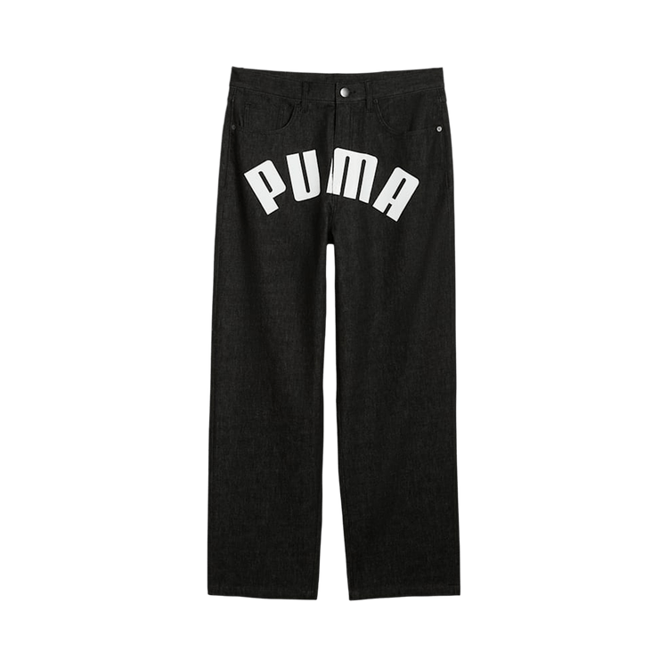 Puma x A$AP ROCKY Printed Denim Pants "PUMA Black"