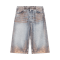 Acne Studios Denim Shorts "Rose Copper/Light Blue"