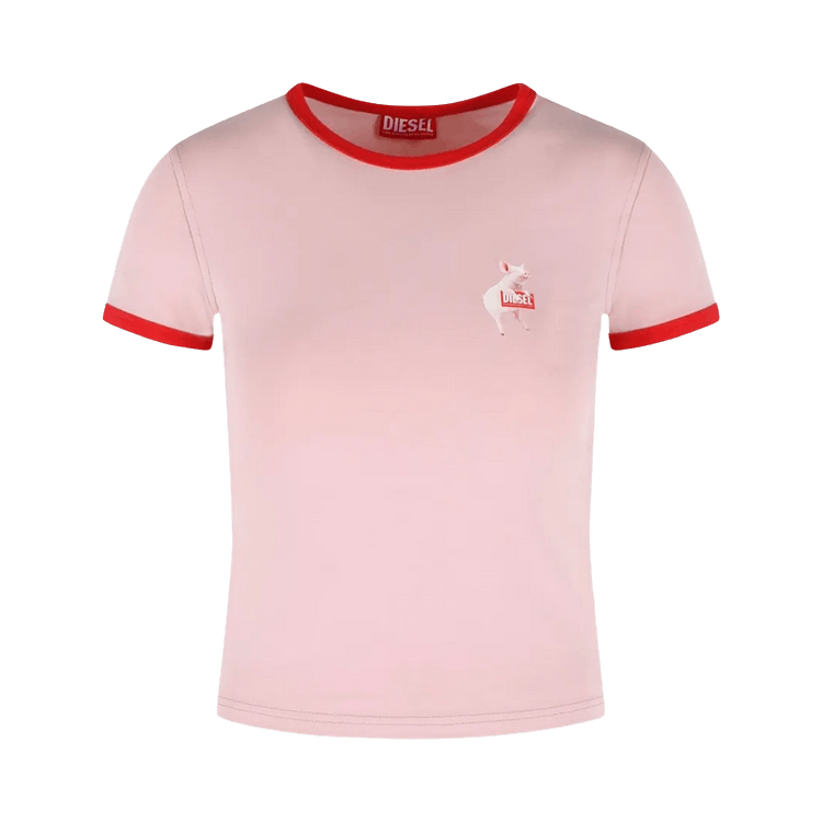 Diesel T-Uncuties Long S12 T-Shirt "Pink"
