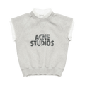 Acne Studios Layered Fleece Vest "Grey Melange"