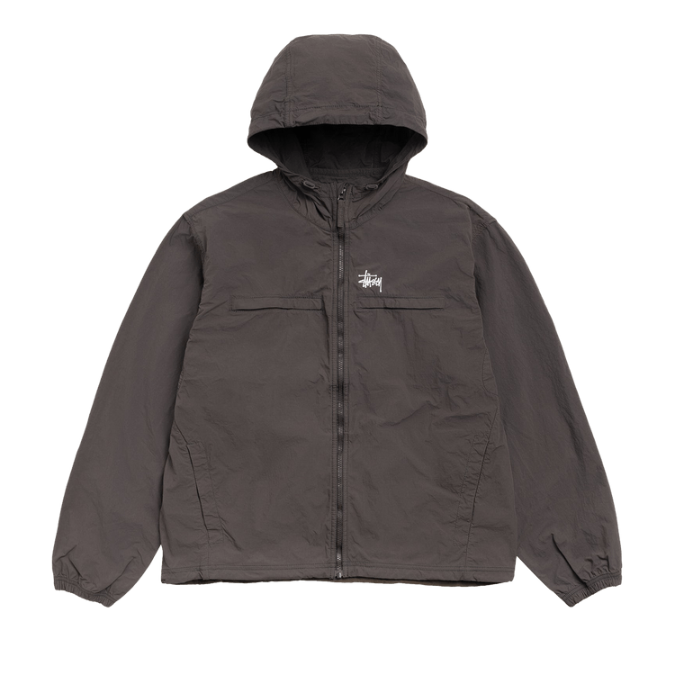 Stussy Lightweight Hooded Jacket "Brown"