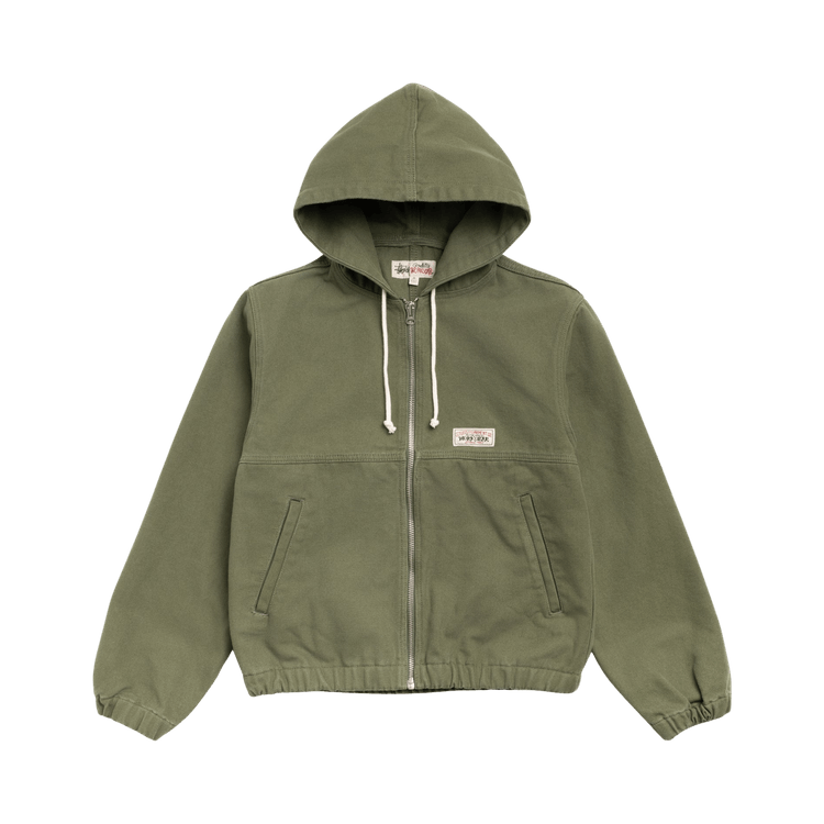 Stussy Work Jacket Unlined Canvas "Olive"