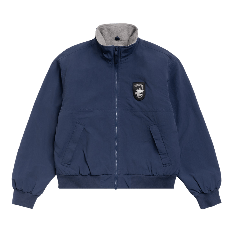 Stussy Polar Fleece Lined Jacket "Navy"