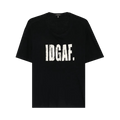 R13 I Don"t Give A F Relaxed T "Black'