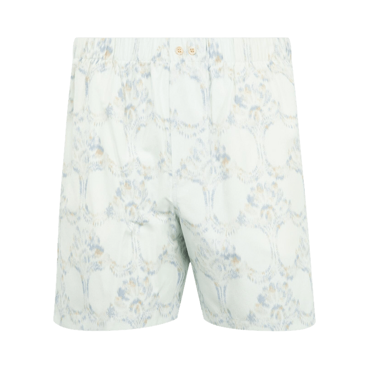 Wales Bonner Sunday Short "Pale Teal/Light Olive/Lavender"