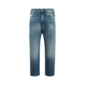 R13 Tailored Drop Jean "Kellen Blue"