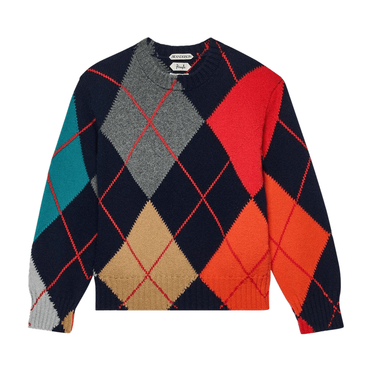 JW Anderson x Pringle Crew Neck Jumper "Navy"